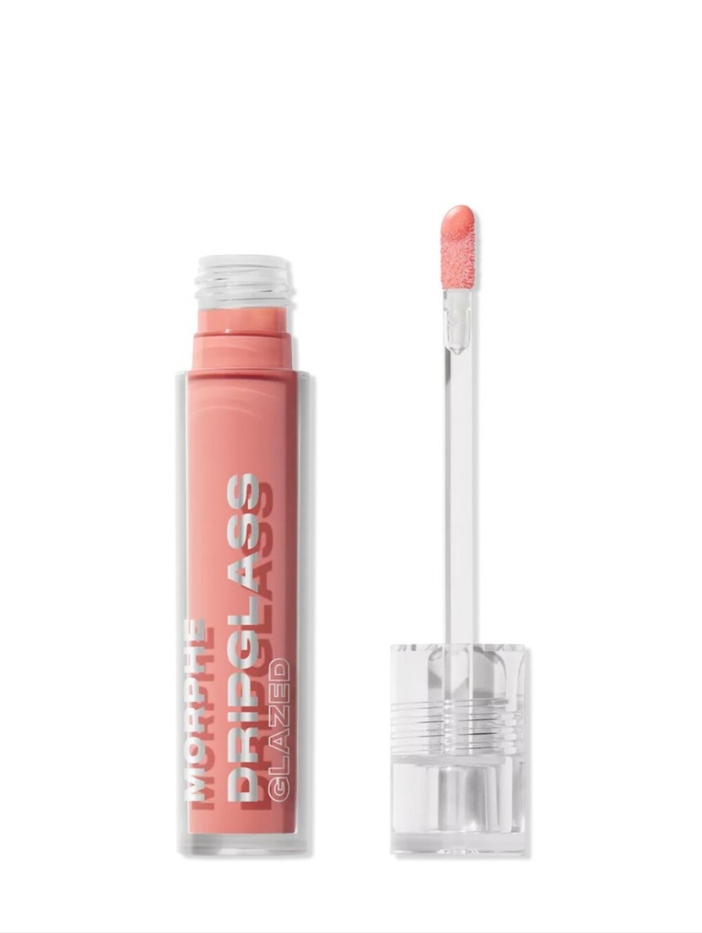 Morphe Dripglass Glazed High Shine Lip Gloss Shade: Polished Peach (peach nude)